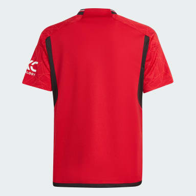 Camisola Principal 23/24 do Manchester United – Criança Vermelho Criança Futebol