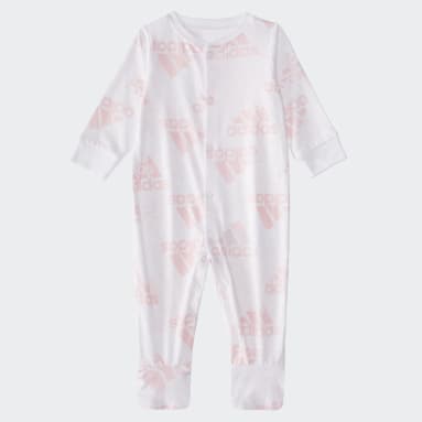 Allover Print Snap Footie Coveralls