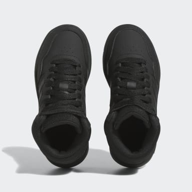 Sapatilhas Hoops Mid Preto Criança Sportswear