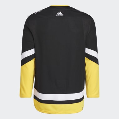 Maillot Extérieur Penguins Authentique noir Hommes Hockey