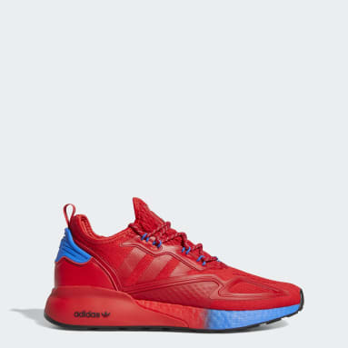 ZX 2K Boost Shoes Czerwony