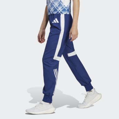 Blauwe damesbroek adidas NL