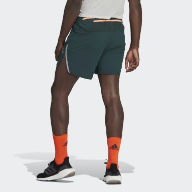 X-CITY SHORTS M Verde Hombre Running