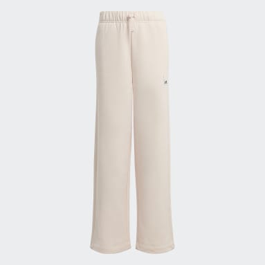 Pantalon large en molleton de coton Lounge Rose Adolescents 8-16 Years Sportswear