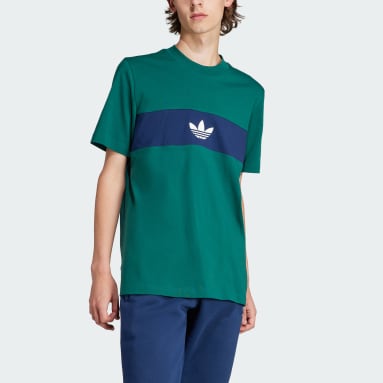 Men Lifestyle Green NY Cutline Tee
