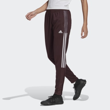 Pantalon de survêtement Tiro rouge Femmes Soccer