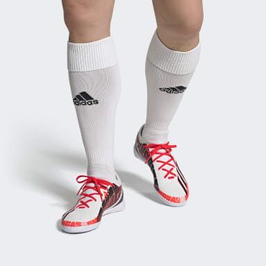 Football White X Speedportal Messi.3 Indoor Boots