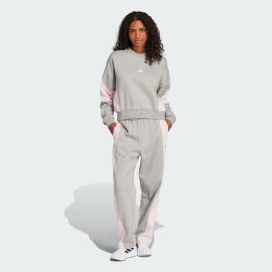 Graue Trainingsanzuge adidas DE