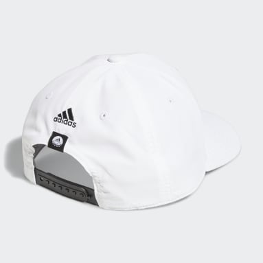 Men Golf White 3-Stripes Tour Hat