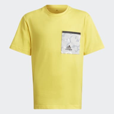 T-shirt à poche Future Jaune Garçons Sportswear