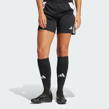 Women's Soccer Black Tiro 24 Shorts