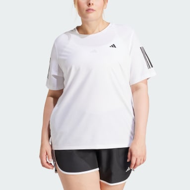T-shirt Own the Run (Neutral) Bianco Donna Running