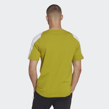 Camiseta Future Icons Badge of Sport Bordada Verde Hombre Sportswear