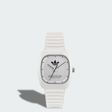 Adidas relojes blancas hotsell