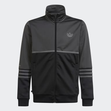 Youth Originals Grey adidas SPRT Collection Track Jacket