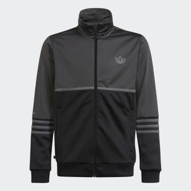 Campera Deportiva adidas SPRT Collection Gris Niño Originals