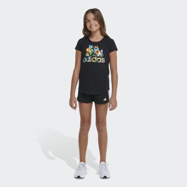 Youth Training Black SS ESSENTIAL TEE