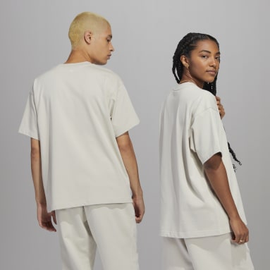 Camiseta Pharrell Williams Basics (Género neutro) Beige Originals
