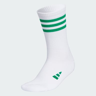 Women Golf White 3S 크루 삭스
