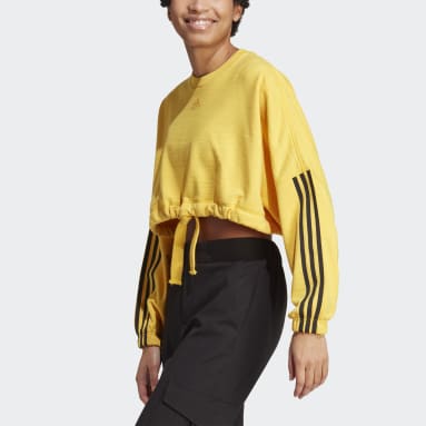 Sweat-shirt court et polyvalent Dance or Femmes Sportswear