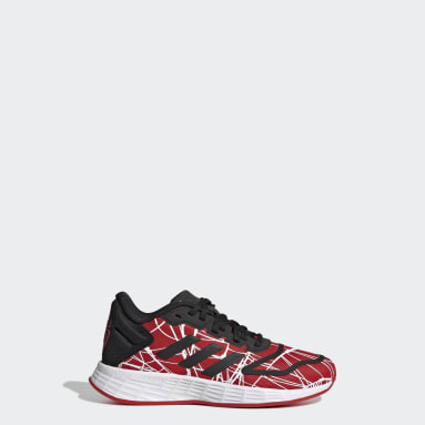 Chaussure à lacets adidas x Marvel Duramo 10 Miles Morales rouge Enfants 4-8 Years Sportswear