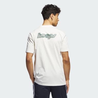 Camiseta Worldwide Hoops Story Branco Homem Basquete