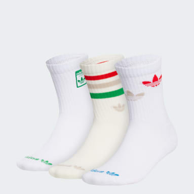 Monogram Crew Socks 3 Pairs