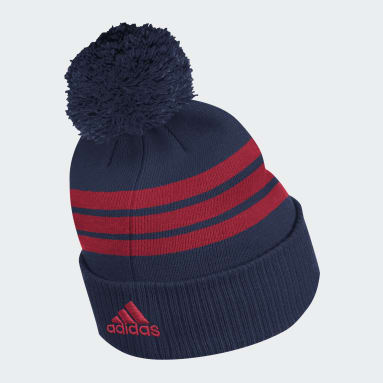 Men Hockey Multicolor Canadiens Cuffed Pom Beanie