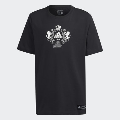 T-shirt Blank Preto Rapazes Sportswear