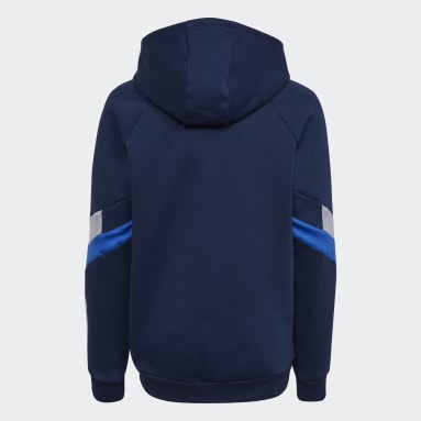 Deti Originals modrá Mikina s kapucňou