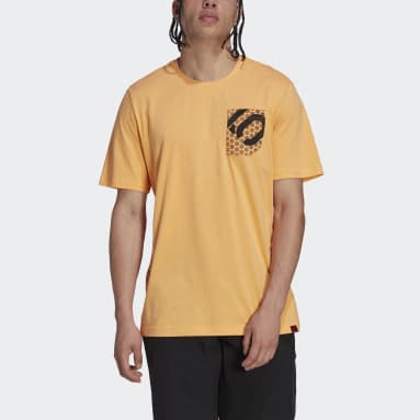 T-shirt Five Ten Brand of the Brave Arancione Uomo Five Ten