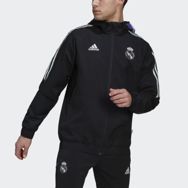 Chamarra Real Madrid All-Weather Condivo 22 Negro Hombre Fútbol