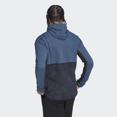 Giacca con cappuccio Terrex Zupahike Fleece Blu Uomo TERREX