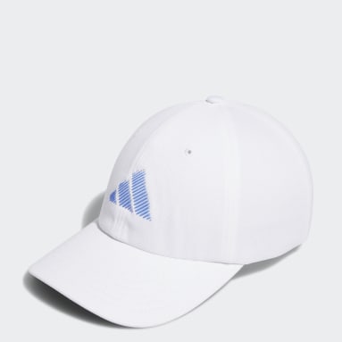Women's Golf White Criscross Golf Hat