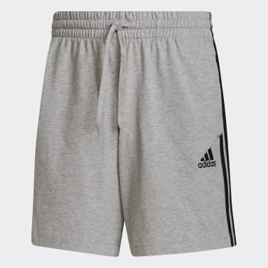 Men Sportswear Grey AEROREADY Essentials 3-Stripes Shorts