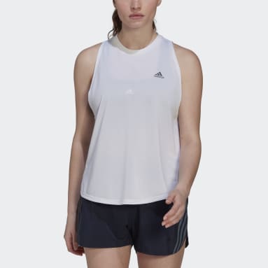 Camisola de Alças para Running Run Icons Branco Mulher Running
