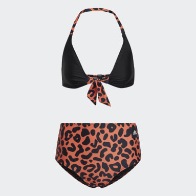 Bikini x Rich Mnisi Naranja Mujer Natación