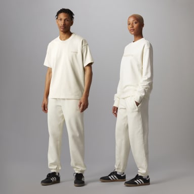 Originals White Pharrell Williams Basics Pants (Gender Neutral)