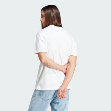 Polo adidas Adventure Estampado Blanco Hombre Originals