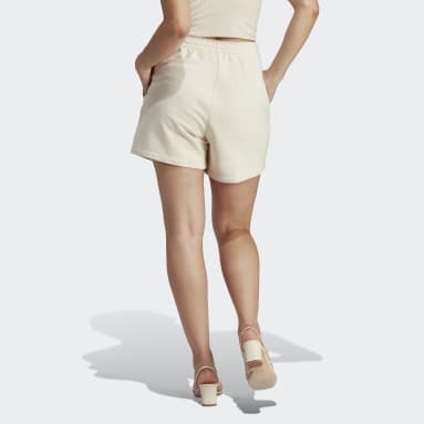 Women Originals White Adicolor Essentials French Terry Shorts