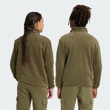 Polar Fleece 1/2 Zip Sweatshirt Kids