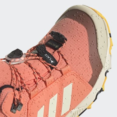 Sapatilhas de Caminhada GORE-TEX Organiser Mid Laranja Criança TERREX