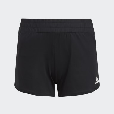 Short AEROREADY 3-Stripes Knit Nero Ragazza Fitness & Training