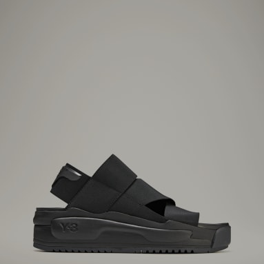 y_3 Black Y-3 RIVALRY SANDAL