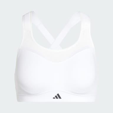 Women Gym & Training White TLRD Impact Training High-Support Bra