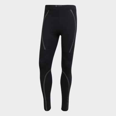 Mallas Largas Saturday Corte Alto Negro Hombre Running