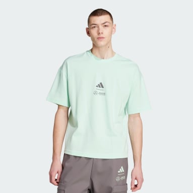 เสื้อยืดผ้าทอพรีเมียมทีม Mercedes - AMG Petronas Formula One