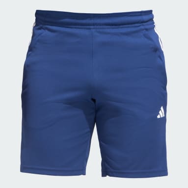 TRAIN ESSENTIALS PIQUÉ 3-STRIPES TRAINING SHORTS