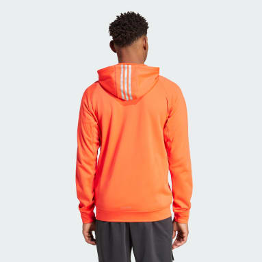 Felpa con cappuccio da allenamento Game and Go Big Logo 3-Stripes Full-Zip