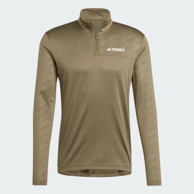 Áo Thun Dài Tay Khóa Kéo Lửng Terrex Multi